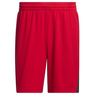 adidas Män basketmärke av sport korta shorts, S 23 cm svart adidas Män basketmärke av sport korta shorts, S 23 cm svart