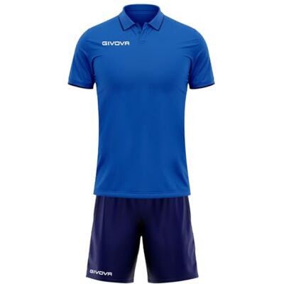 Givova Street Kit Fotboll Unisex Vuxen, Multifärg (Royal/Blå), XL Givova Street Kit Fotboll Unisex Vuxen, Multifärg (Royal/Blå), XL