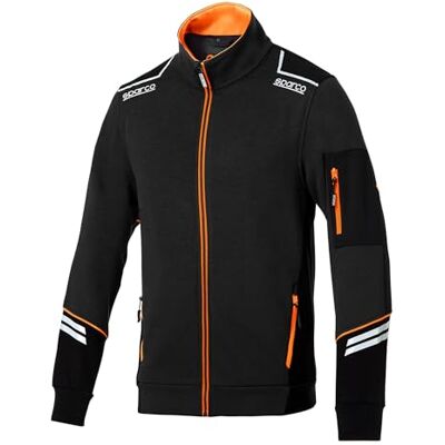 Sparco FULL ZIP TECH, Orange, M Sparco FULL ZIP TECH, Orange, M