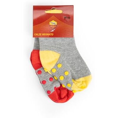 AS Roma CHAPS Merchandising GmbH unisex ungdom ASR-SO-23 strumpor, Grigi-Giallo e Rossi, 16-17, Grigi Giallo e Rossi, 16-17 AS Roma CHAPS Merchandising GmbH unisex ungdom ASR-SO-23 strumpor, Grigi-Giallo e Rossi, 16-17, Grigi Giallo e Rossi, 16-17