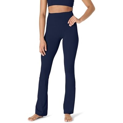 Amazon Essentials dam aktiv FormFlex fjäril mjuk hög midja bootcut 80 cm innersöm full längd yogabyxor leggings, Marinblått Xsp, XXL Amazon Essentials dam aktiv FormFlex fjäril mjuk hög midja bootcut 80 cm innersöm full längd yogabyxor leggings, Marinblått Xsp, XXL