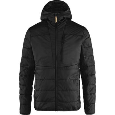 Fjällräven herr keb vadderad huvtröja tröja tröja, svart, en storlek Svart S Fjällräven herr keb vadderad huvtröja tröja tröja, svart, en storlek Svart S