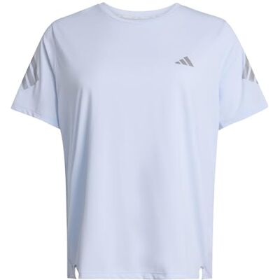 adidas Kobiety ADI365 Running Climacool Iconic T-Shirt, Crystal Sky, XL Plus adidas Kobiety ADI365 Running Climacool Iconic T-Shirt, Crystal Sky, XL Plus