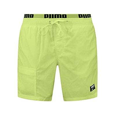 PUMA Herr Utility mid Board shorts, snabbgul, XL, Snabbgul, XL PUMA Herr Utility mid Board shorts, snabbgul, XL, Snabbgul, XL