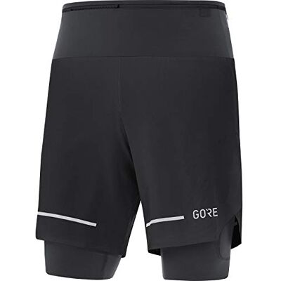 GORE WEAR Ultimate 2-i-1 shorts, herr, Svart, XXL, 100759 GORE WEAR Ultimate 2-i-1 shorts, herr, Svart, XXL, 100759