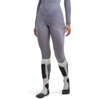 FALKE dam Baslager Underdel Wool-Tech 3/4 W Ti ull funktionsmaterial snabbtorkande 1 del, Grå Grey-Heather 3757, XL FALKE dam Baslager Underdel Wool-Tech 3/4 W Ti ull funktionsmaterial snabbtorkande 1 del, Grå Grey-Heather 3757, XL