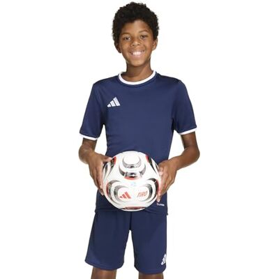 adidas unisex barn Entrada26 Jersey Kids Shirt, team navy blue 2/white, 7-8 Years adidas unisex barn Entrada26 Jersey Kids Shirt, team navy blue 2/white, 7-8 Years