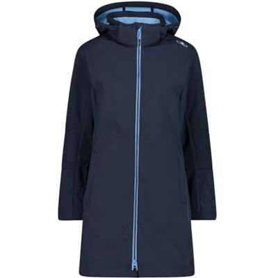 CMP Woman Parka Zip Hood, B. Blue-Niagara, 44 CMP Woman Parka Zip Hood, B. Blue-Niagara, 44