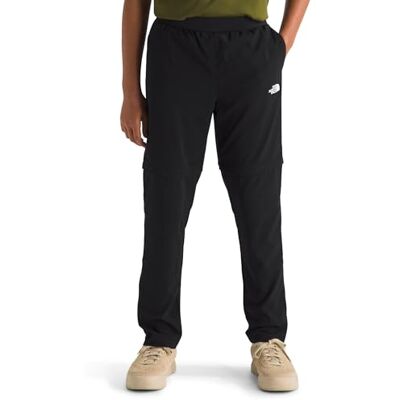 THE NORTH FACE B On The Trail Convertible Pant unisex-sportbyxor för barn och tonåringar, Svart Tnf, S THE NORTH FACE B On The Trail Convertible Pant unisex-sportbyxor för barn och tonåringar, Svart Tnf, S