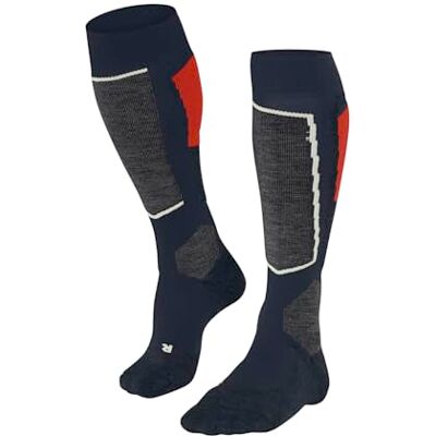 FALKE herr Skidstrumpor SK2 Intermediate M Kh ull funktionsmaterial varm tjock 1 par, Blå Limoges 6117, 42-43 FALKE herr Skidstrumpor SK2 Intermediate M Kh ull funktionsmaterial varm tjock 1 par, Blå Limoges 6117, 42-43