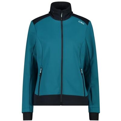 CMP Damjacka med fast softshell-huva (TEAL) 40 CMP Damjacka med fast softshell-huva (TEAL) 40
