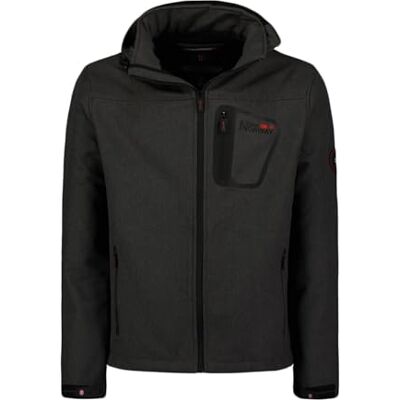 Geographical Norway Texshell_herr softshell herr, Mörkgrå, M Geographical Norway Texshell_herr softshell herr, Mörkgrå, M