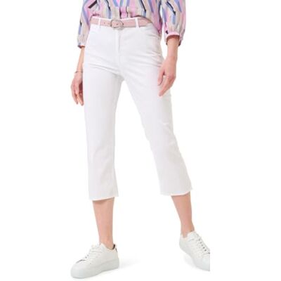 Brax Dam stil Mary C Ultralight Cotton Capri byxor, marinblå, 36W / 34L Brax Dam stil Mary C Ultralight Cotton Capri byxor, marinblå, 36W / 34L
