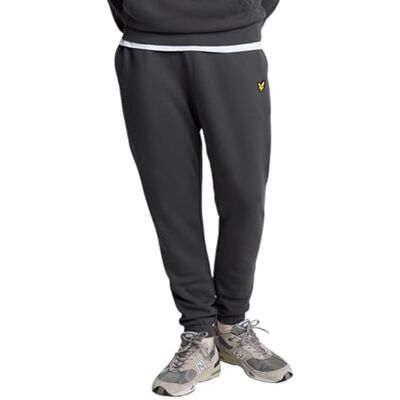Scott Sweatpants för män basic – 100% bomull Slim Fit med manschetter XS – XXL, W635 Gunmetal, M Scott Sweatpants för män basic – 100% bomull Slim Fit med manschetter XS – XXL, W635 Gunmetal, M