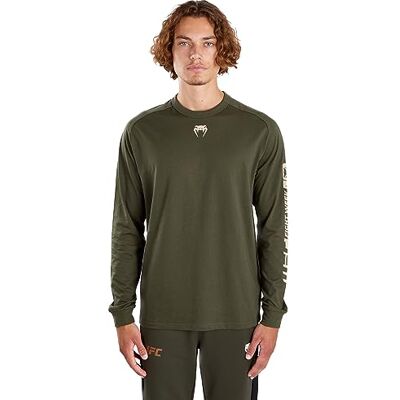 Venum - UFC Adrenaline by Venum Fight Week - Khaki - Långärmad - T-shirt Venum - UFC Adrenaline by Venum Fight Week - Khaki - Långärmad - T-shirt