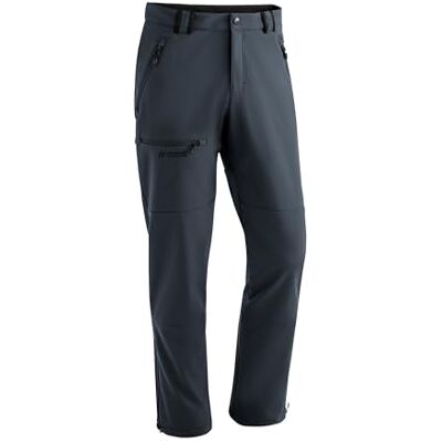 Maier Sports Adakit för män, vinterbyxor med fleece inuti, ventilerande och varma softshell-byxor Maier Sports Adakit för män, vinterbyxor med fleece inuti, ventilerande och varma softshell-byxor