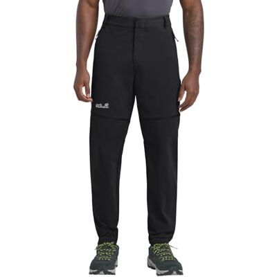 Jack Wolfskin Hikeout Zip Away Pants M vandringsbyxor, svart, 54 herr, svart, 52 Jack Wolfskin Hikeout Zip Away Pants M vandringsbyxor, svart, 54 herr, svart, 52