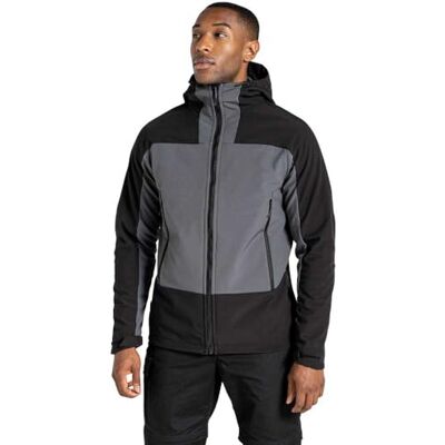 Craghoppers Herr Expert Active Softshell Regnrock med huva Craghoppers Herr Expert Active Softshell Regnrock med huva