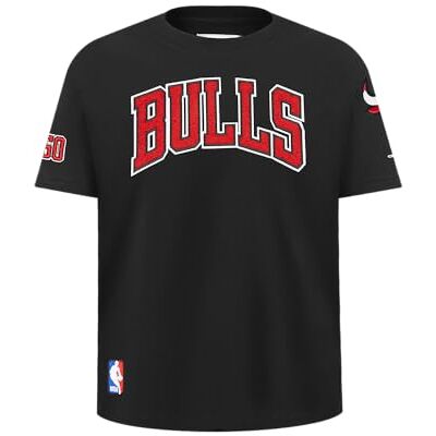 Pro Standard Big Boys NBA Classic Chenille Cotton Short Sleeve Tee, svart, L Pro Standard Big Boys NBA Classic Chenille Cotton Short Sleeve Tee, svart, L