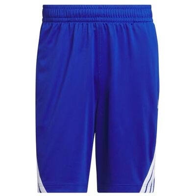 adidas herr Legends 3-Stripes Basketball Shorts, team royal blue/white, M 5 inch adidas herr Legends 3-Stripes Basketball Shorts, team royal blue/white, M 5 inch