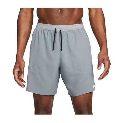 NIKE Stride 2In1 7In Byxor Smoke Grey/Dk Smoke Grey/Refle S NIKE Stride 2In1 7In Byxor Smoke Grey/Dk Smoke Grey/Refle S