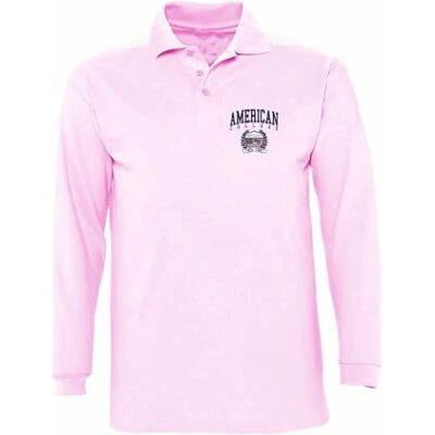 AMERICAN COLLEGE USA American College Cardigan Långärmad Pikétröja Barn, rosa, 6 �r AMERICAN COLLEGE USA American College Cardigan Långärmad Pikétröja Barn, rosa, 6 �r