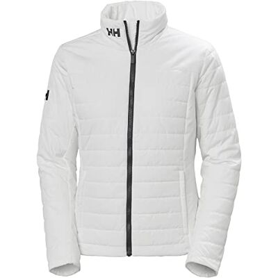 Helly Hansen Womens Crew Insulated Jacket 2.0, S, White Helly Hansen Womens Crew Insulated Jacket 2.0, S, White