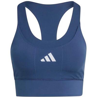 adidas Kobiety adi365 Running Pocket Medium Support Bra, tech indigo, S adidas Kobiety adi365 Running Pocket Medium Support Bra, tech indigo, S