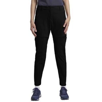 Jack Wolfskin Hikeout Zip Away Pants W vandringsbyxor, svart, storlek 34 dam, svart, 32 Jack Wolfskin Hikeout Zip Away Pants W vandringsbyxor, svart, storlek 34 dam, svart, 32