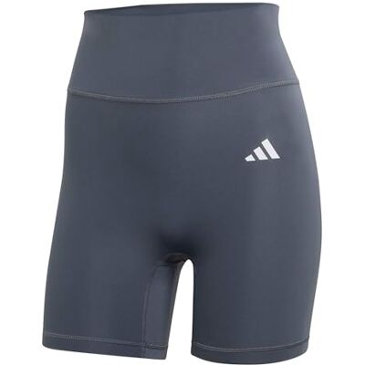 adidas Kobiety Optime Essentials Workout Short Leggings, onix, XS adidas Kobiety Optime Essentials Workout Short Leggings, onix, XS