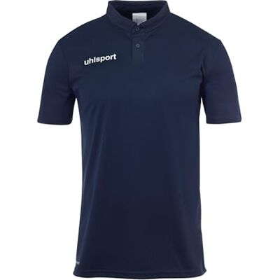 uhlsport Essential pikétröja för män, marinblå, 128, marinblå uhlsport Essential pikétröja för män, marinblå, 128, marinblå
