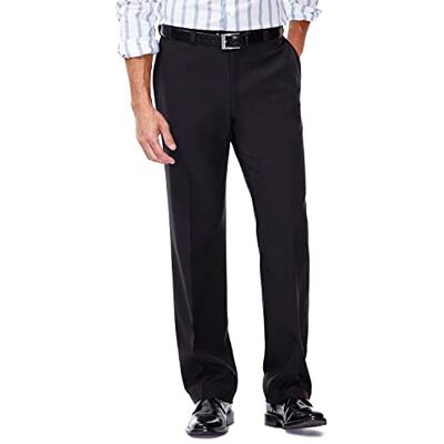 Haggar unisex vuxen Eclo Stria expanderbar midja enfärgad klänning byxa Eclo Repreve Stria Flat Front Dress Pant Haggar unisex vuxen Eclo Stria expanderbar midja enfärgad klänning byxa Eclo Repreve Stria Flat Front Dress Pant