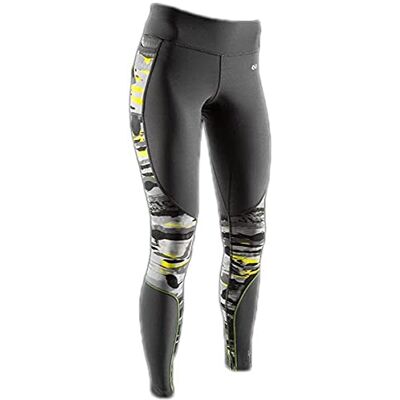 McDavid Mc David Recovery MAX Tight Women Charcoal/CamoBrightYellow S McDavid Mc David Recovery MAX Tight Women Charcoal/CamoBrightYellow S