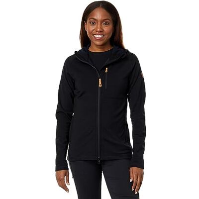 Fjällräven Keb fleece huvtröja W 86990 550 svart XL Fjällräven Keb fleece huvtröja W 86990 550 svart XL