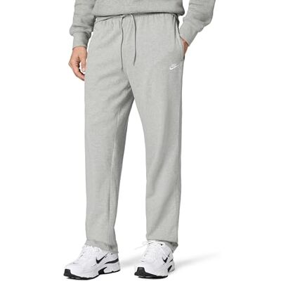 NIKE herrbyxor M Nk Club Knit Oh Pant, grå Heather/Vit, FQ4332-063, XS NIKE herrbyxor M Nk Club Knit Oh Pant, grå Heather/Vit, FQ4332-063, XS