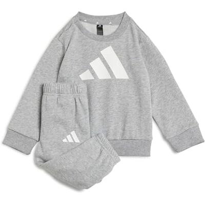adidas Uniseks niemowleta ESSENTIALS BIG LOGOJOGGER, medium grey heather/white, 3-4 Years adidas Uniseks niemowleta ESSENTIALS BIG LOGOJOGGER, medium grey heather/white, 3-4 Years