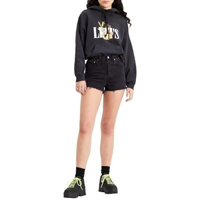 Levi's dam Shorts Ribcage Short Black Lake Levi's dam Shorts Ribcage Short Black Lake