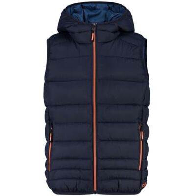 CMP Nylon barnväst med fast huva väst unisex barn och tonåringar CMP Nylon barnväst med fast huva väst unisex barn och tonåringar