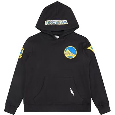 Pro Standard Pojkar NBA Classic Chenille Bb Fleece Po Hoodie Hoodie, svart, L Pro Standard Pojkar NBA Classic Chenille Bb Fleece Po Hoodie Hoodie, svart, L