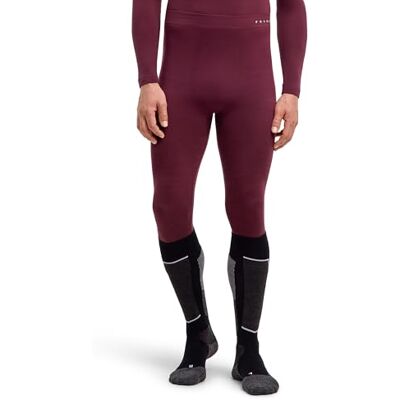 FALKE herr Baselayer-byxor Wool-Tech Protective 3/4 M Ti ull funktionsmaterial snabbtorkande 1 styck, röd Barolo 8526, XXL FALKE herr Baselayer-byxor Wool-Tech Protective 3/4 M Ti ull funktionsmaterial snabbtorkande 1 styck, röd Barolo 8526, XXL