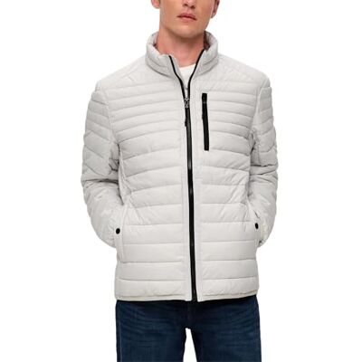 s.Oliver Utomhusjacka för män, GRÅ, 3XL s.Oliver Utomhusjacka för män, GRÅ, 3XL