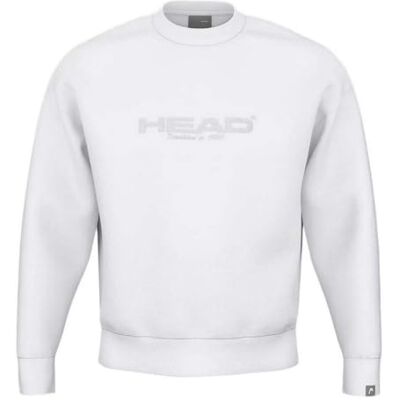 HEAD Motion Crewneck unisex, vit HEAD Motion Crewneck unisex, vit