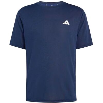 adidas herr Workout Essentials Feelready Novelty Shirt, DARK BLUE MELANGE, M adidas herr Workout Essentials Feelready Novelty Shirt, DARK BLUE MELANGE, M