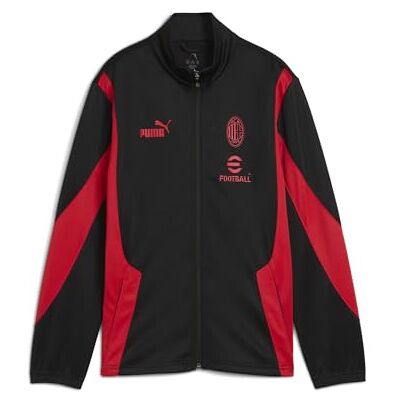 PUMA A.C. Milan ftblNRGY+, sportjacka, fotbolls-, träningsjacka, officiell produkt, svart, barn, 10 år PUMA A.C. Milan ftblNRGY+, sportjacka, fotbolls-, träningsjacka, officiell produkt, svart, barn, 10 år