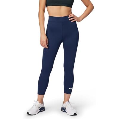 NIKE Sportswear Classics 7/8-leggings med hög midja för kvinnor, DV7789 NIKE Sportswear Classics 7/8-leggings med hög midja för kvinnor, DV7789