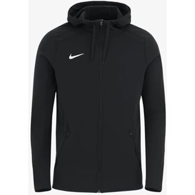 NIKE Youth Training Full Zip Hoodie Svart NIKE Youth Training Full Zip Hoodie Svart