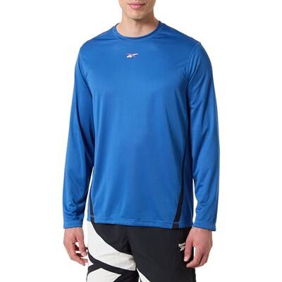 Reebok ID Train Energy LS TECH Tee, Twilight Blue, L Reebok ID Train Energy LS TECH Tee, Twilight Blue, L