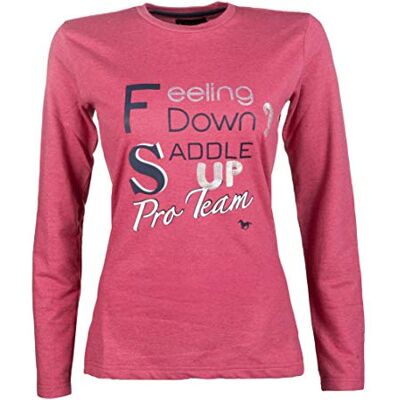 HKM PRO TEAM Speed Print Shirt himbeer S HKM PRO TEAM Speed Print Shirt himbeer S