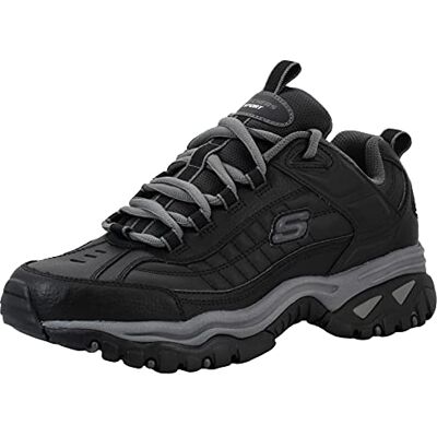 Skechers Sport Afterburn Memory Foam Strike On träningsskor för män Skechers Sport Afterburn Memory Foam Strike On träningsskor för män