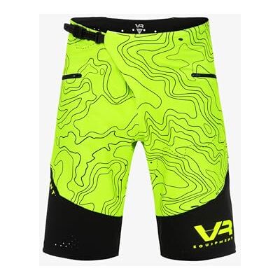 Valentino Rossi VR46 Performance Short MTB Topography byxor, 28, gula, Gult, Ett Storlek Valentino Rossi VR46 Performance Short MTB Topography byxor, 28, gula, Gult, Ett Storlek